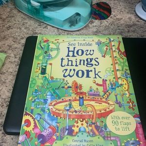 How things work lift-the-flap book new